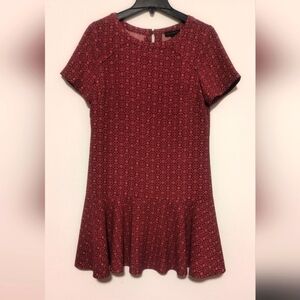 Banana Republic Red Midi Dress / Size Small /